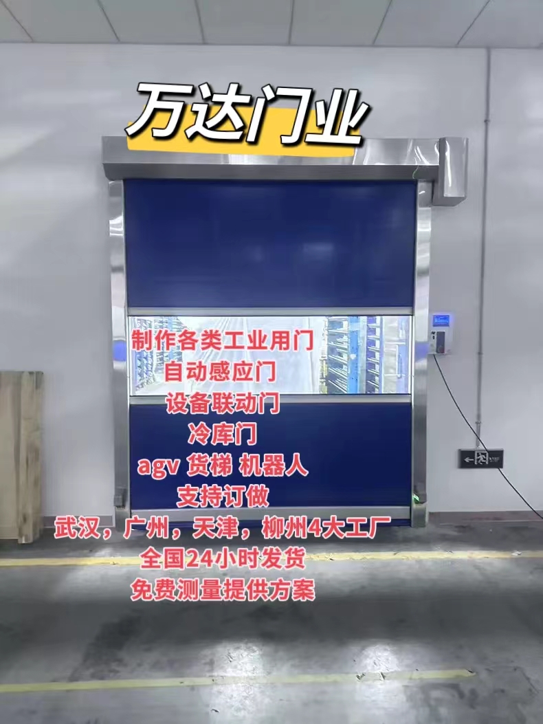 屯留货梯联动PVC快速门